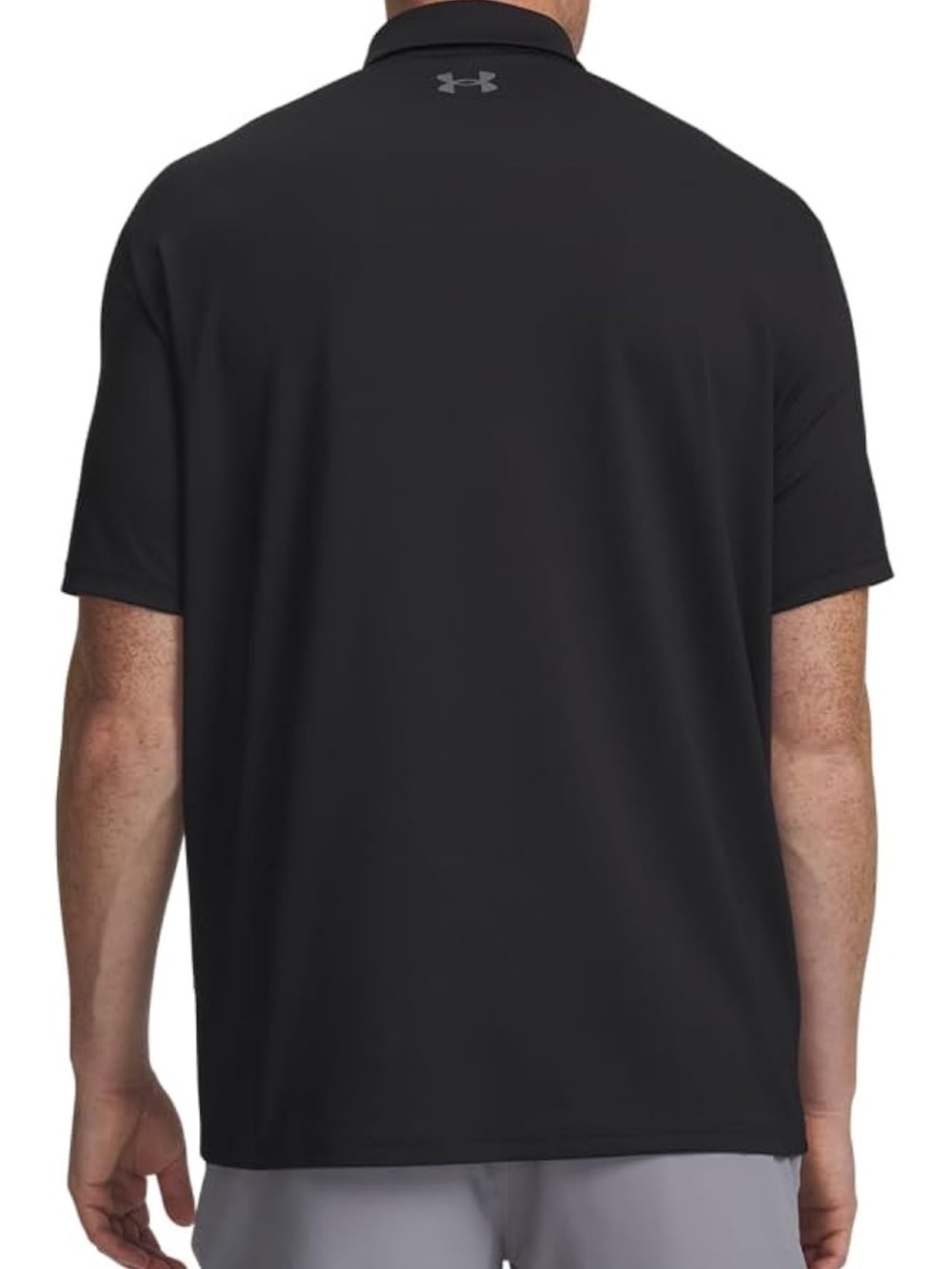 NEW! UNDER ARMOUR Men’s Black Performance Polo Shirts SZ 4XL Golf Athleisure - Picture 4 of 14